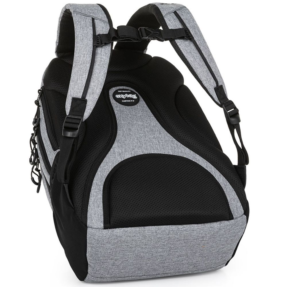 Studentský batoh OXY Sport Grey Melange | DetskyEshop.cz